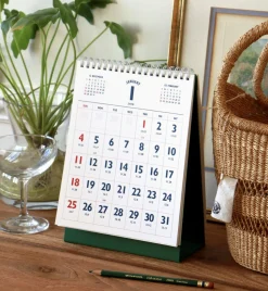 2025-2026 Lunar Retro Desk Calendar