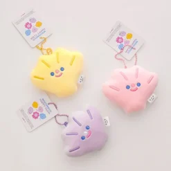 Mini Baby Clam Cushion Ball Chain
