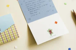 Mini Jelly Bear Folding Card