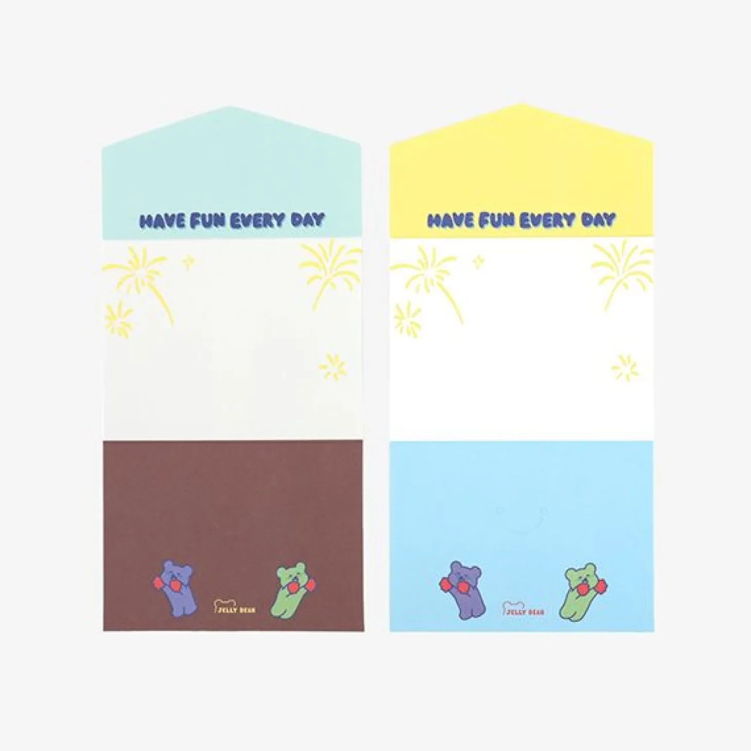 Mini Jelly Bear Folding Card