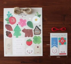 Mini Retro Gift Tag