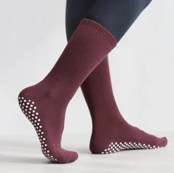 Non-slip Pilates Crew Women Socks