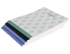 Pastel Pattern Letter Notepad