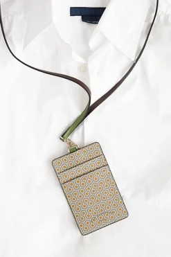 Pattern Card Holder & Neck Strap Set
