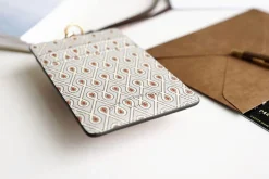 Pattern Card Holder & Neck Strap Set