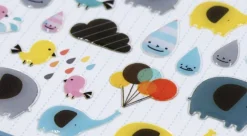 Pawoo Elephant Epoxy Sticker