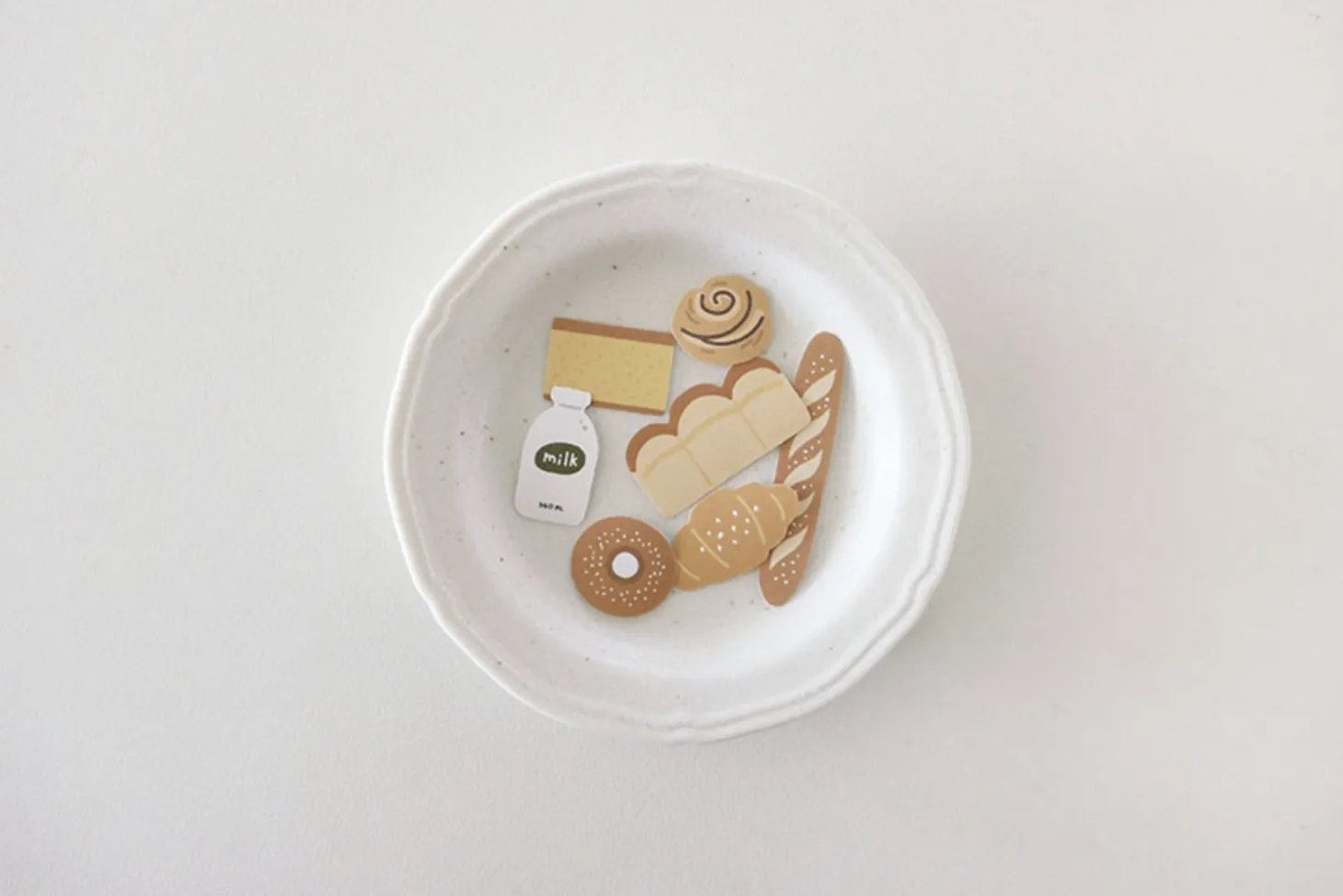 21pcs Bakery Cereal Sticker Set