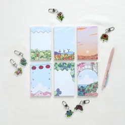 6pcs Blooming Garden Sticky Note Set