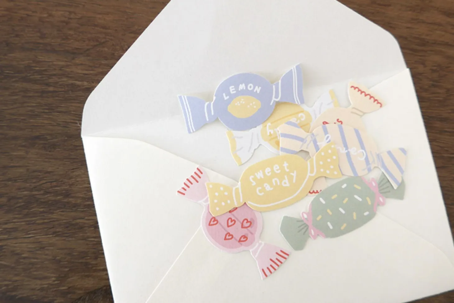 21pcs Candy Cereal Sticker Set
