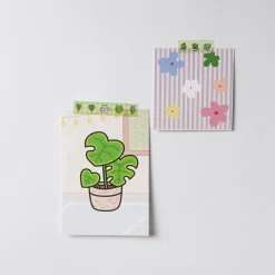 12pcs Cozy Home Houseplant Postcard Set