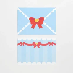 2pcs Heart Card & Envelope Set