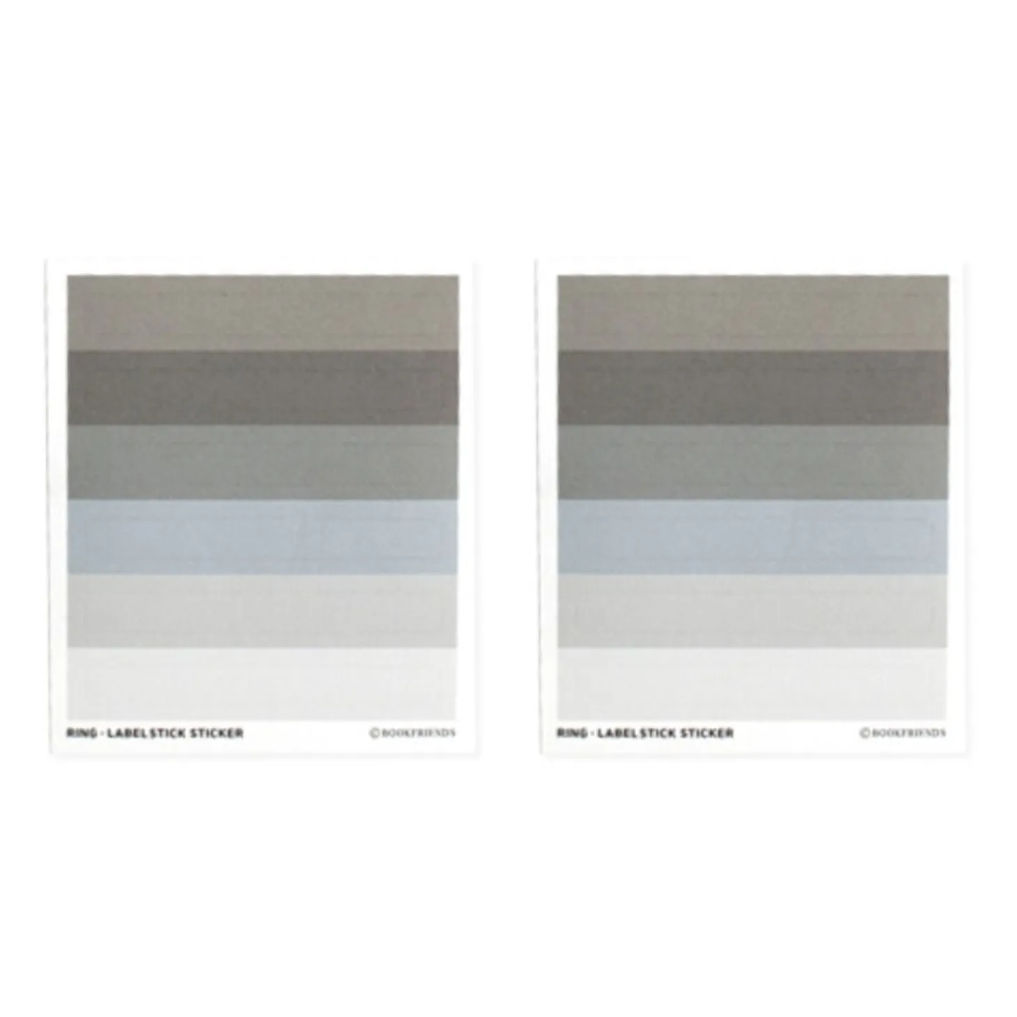 2pcs Label Sticker Set