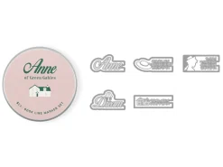 5pcs Literature Tin Bookmark Set