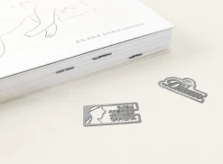5pcs Literature Tin Bookmark Set