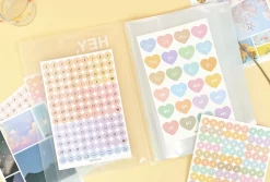 8pcs Paperian Removable Deco Sticker Set