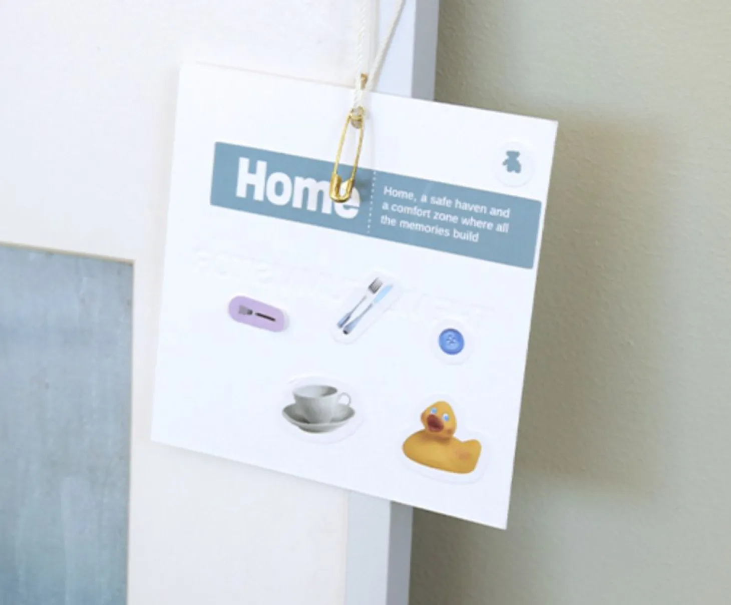 10pcs Storage Magazine Sticker Set