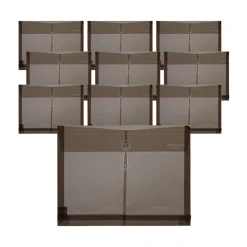 10pcs String Tie Document Envelope Set