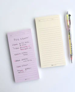 Pop-up Standing Schedule Memo Pad