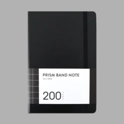 Prism 200p Hardcover Band Grid Notebook