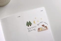 Puppy's Camping Deco Sticker