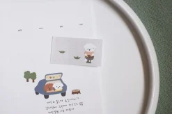 Puppy's Camping Deco Sticker