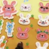 Rabbit Emoji Puffy Sticker