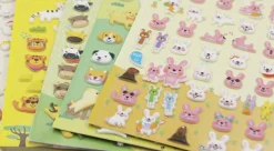 Rabbit Emoji Puffy Sticker