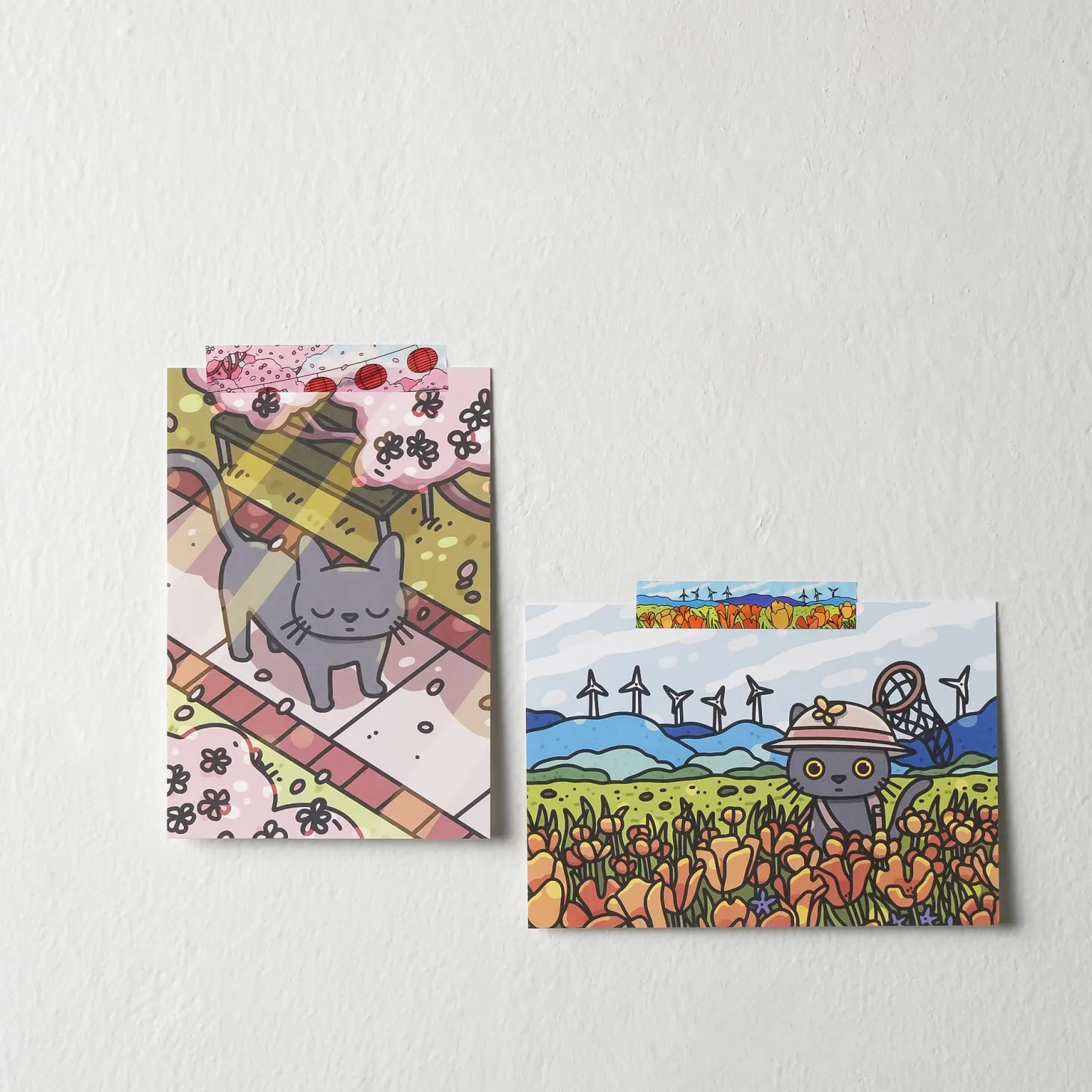 Seasonal Landscape Masking Tape