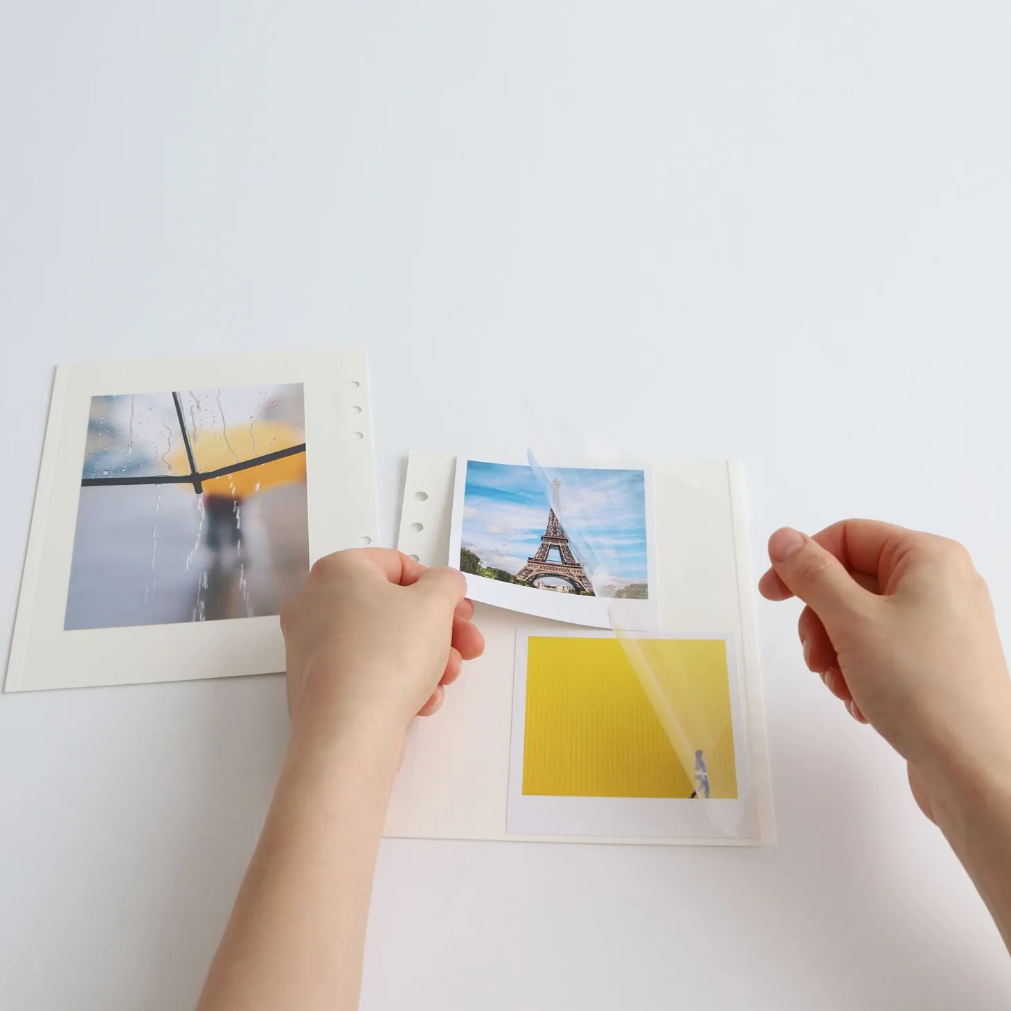 Self-adhesive 6 Ring A5 Photo Album Refill