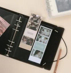 Self-adhesive 6 Ring A6 Wide Photo Album Refill