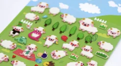 Sheep Emoji Puffy Sticker