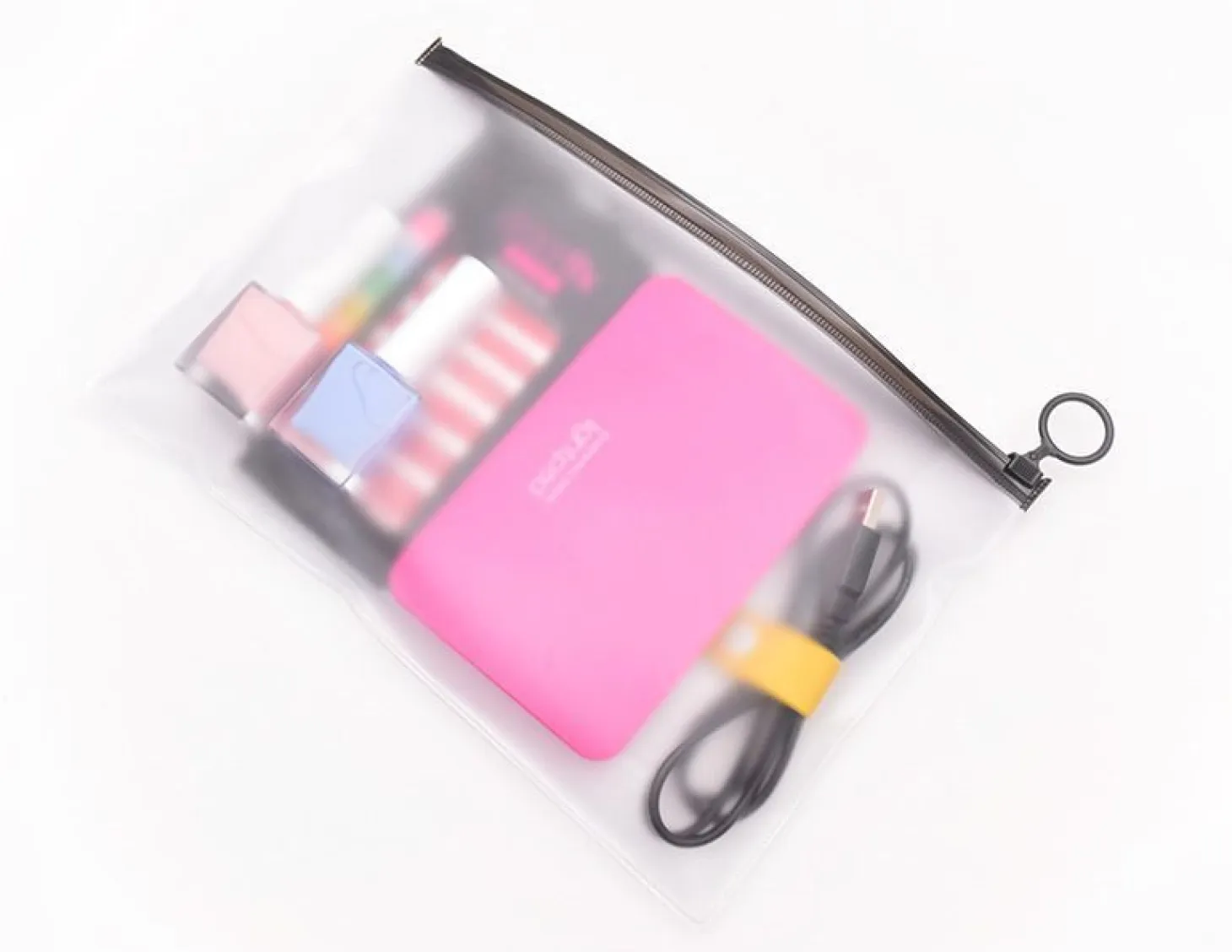 Simple PVC Ring Pouch