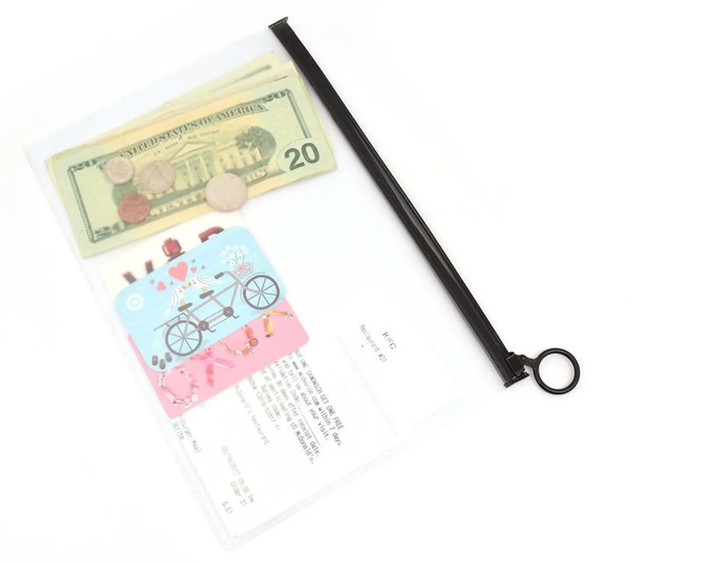 Simple PVC Ring Pouch