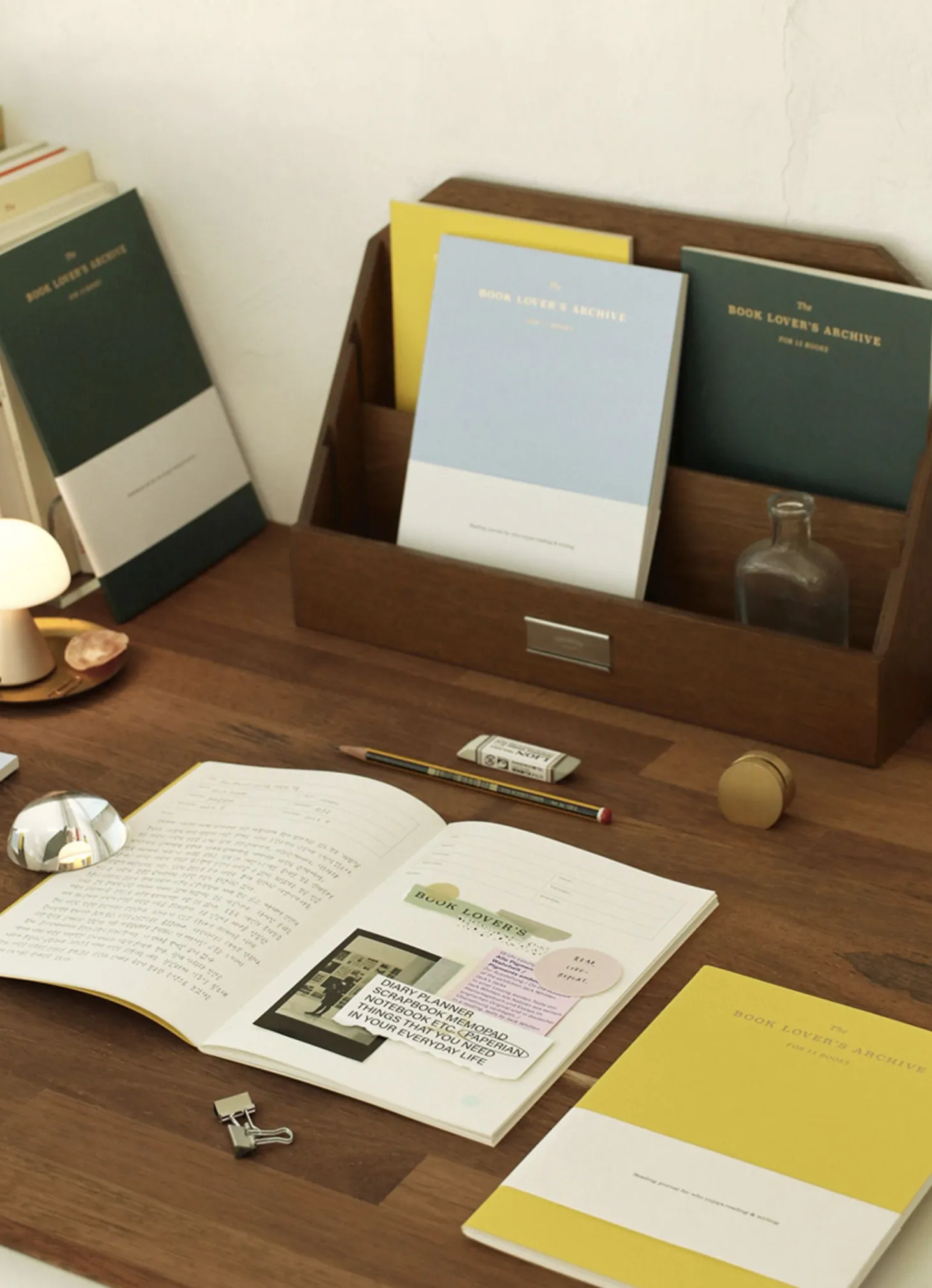 Slim Book Lover's Archive Reading Journal