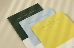 Slim Book Lover's Archive Reading Journal