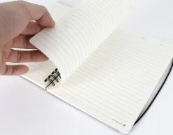 Small Bium Spiral Lined Band Notebook v2