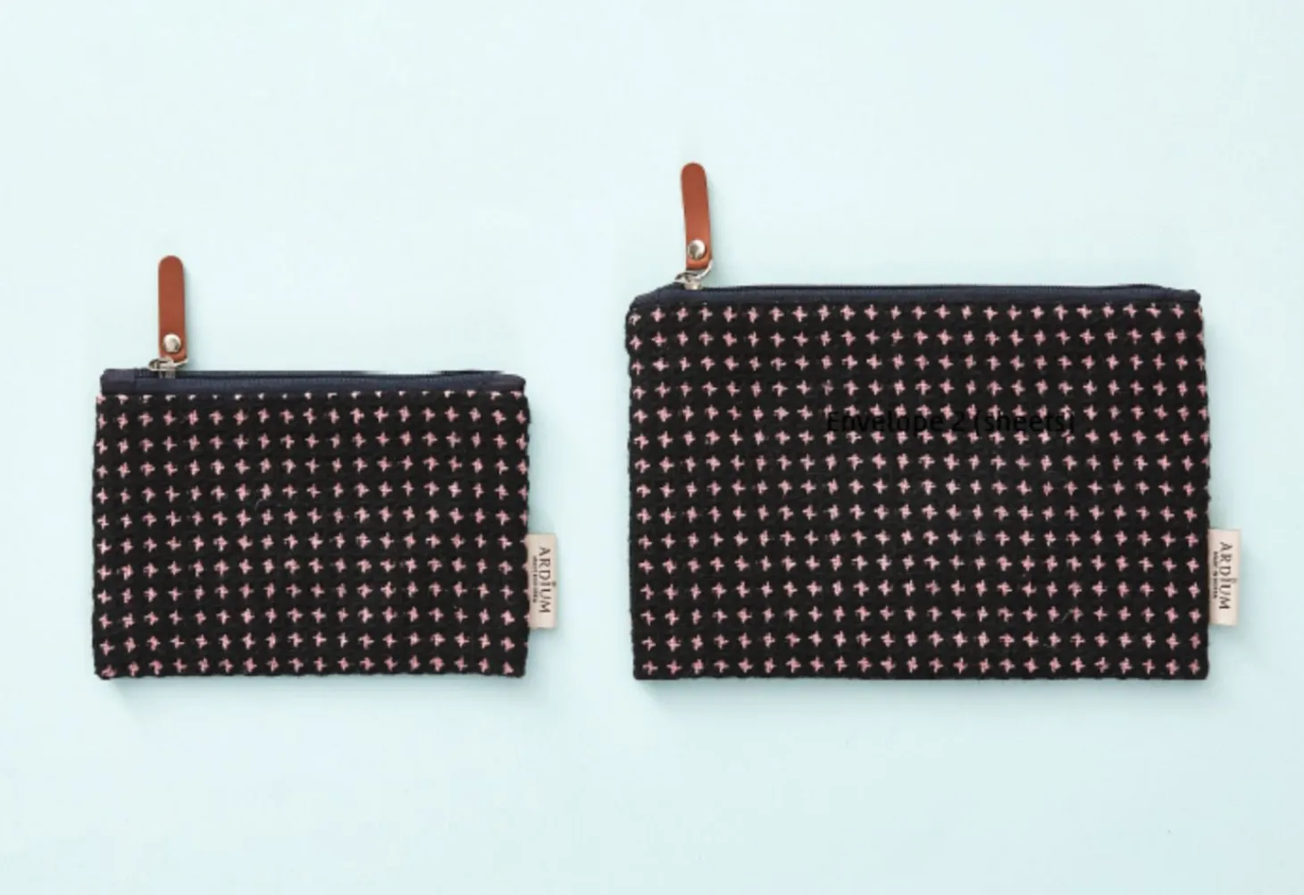 Small Wool Flat Pouch