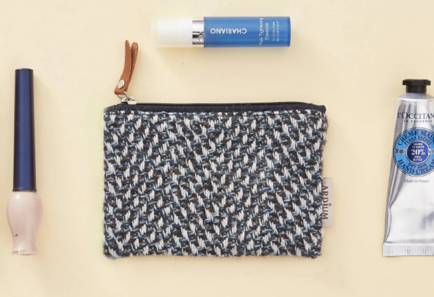 Small Wool Flat Pouch