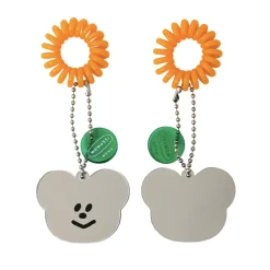 Smiley Acrylic Mirror Charm