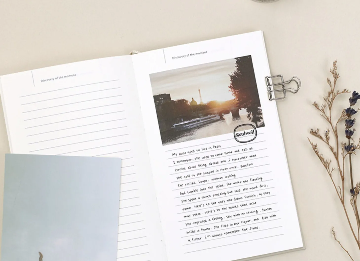 The Scenery Weekly Planner