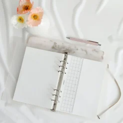 Translucent 6 Ring A5 Bookmark Ruler Set