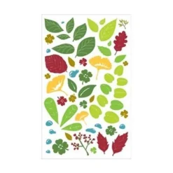 Transparent Leaf Deco Sticker