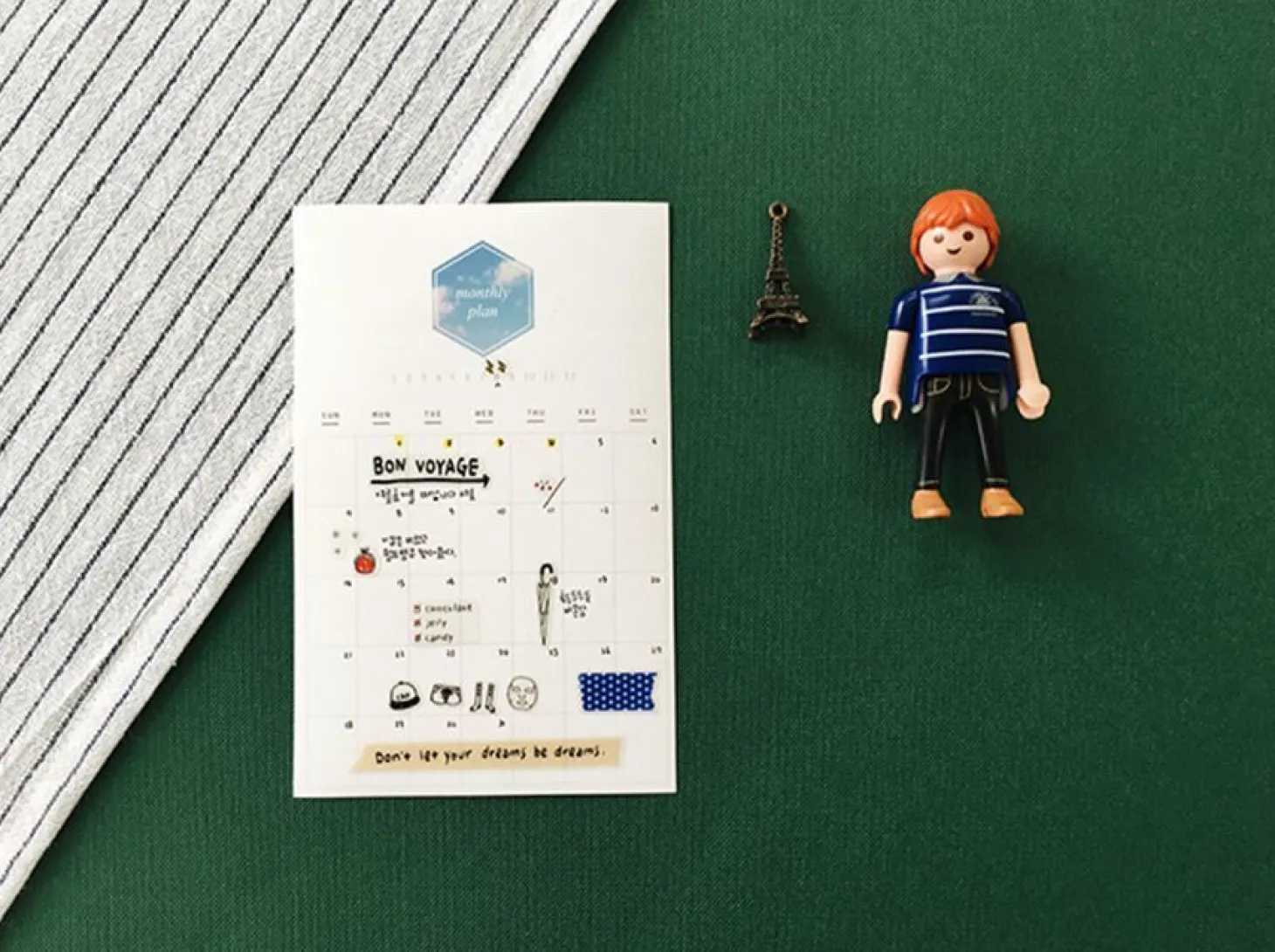 Travel Note Deco Sticker