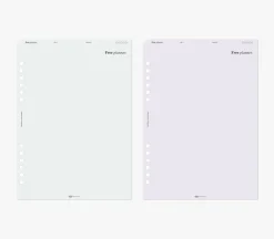 Up&Down Index 6 Ring A5 Planner Refill
