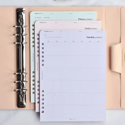 Up&Down Index 6 Ring A5 Planner Refill