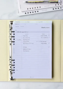 Up&Down Index 6 Ring A5 Planner Refill