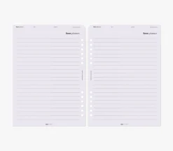 Up&Down Index 6 Ring A5 Planner Refill