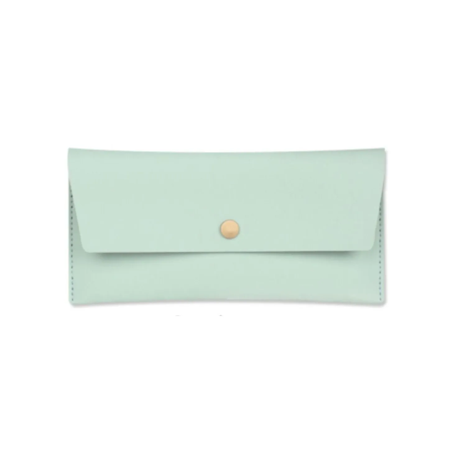 Vegan Leather Cash Envelope Pouch