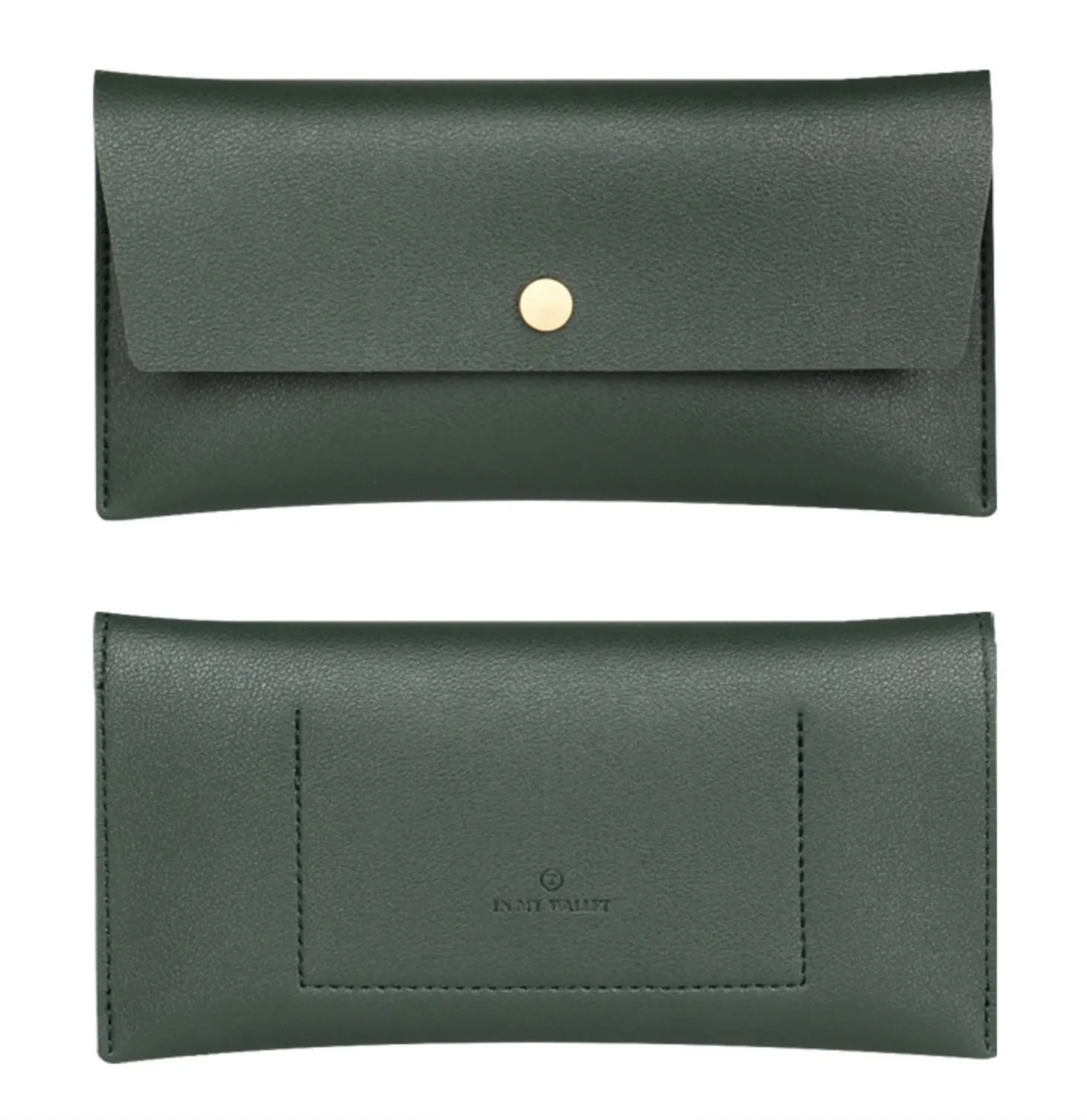 Vegan Leather Cash Envelope Pouch