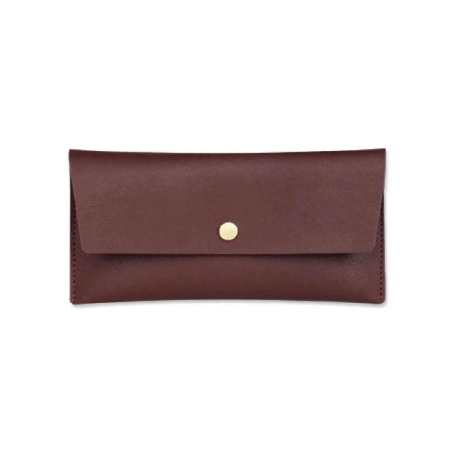 Vegan Leather Cash Envelope Pouch